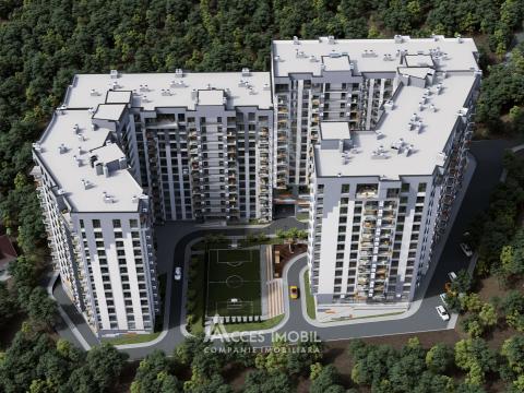 Solomon Construct! Botanica, str. Grenoble, 2 cameră + living. Varianta albă! GRENOBLE RESIDENCE!: 1