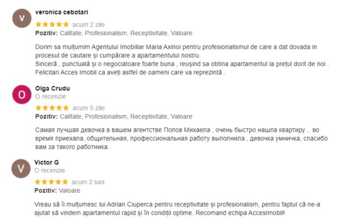 De ce Acces Imobil? De ce suntem apreciați de clienții noștri? - 1