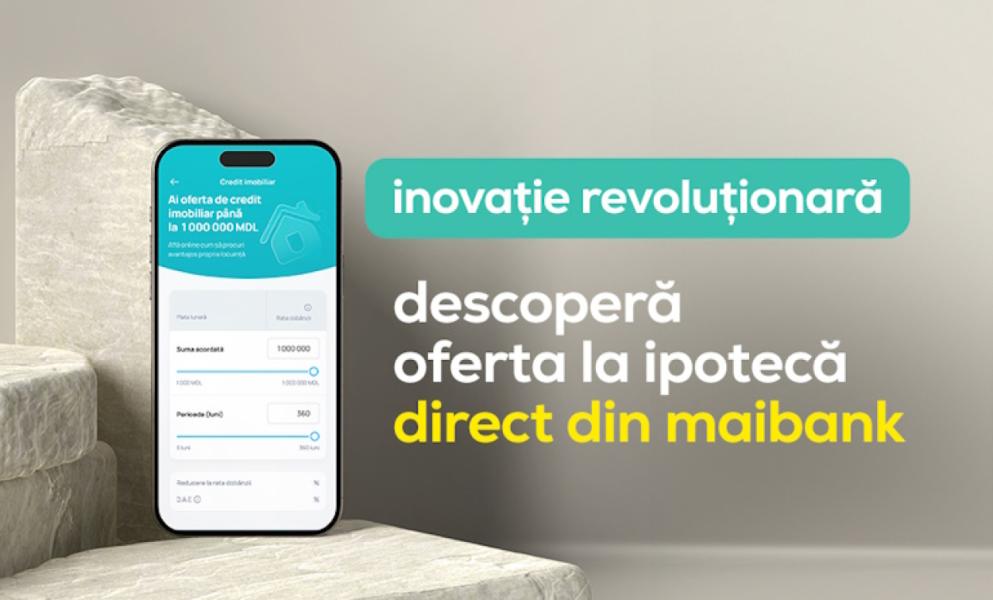 Accesează oferta de credit imobiliar direct din telefon