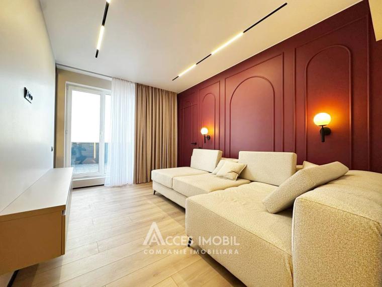 Braus! Пентхаус, бул. Мирча чел Бэтрын, Чеканы, 3 комнаты + гостиная. Eвроремонт! + Tерраса 20м2!: 0