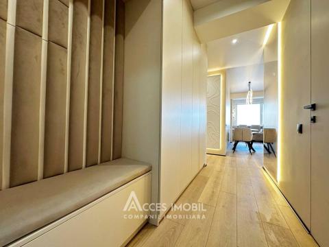 Braus! Пентхаус, бул. Мирча чел Бэтрын, Чеканы, 3 комнаты + гостиная. Eвроремонт! + Tерраса 20м2!: 8