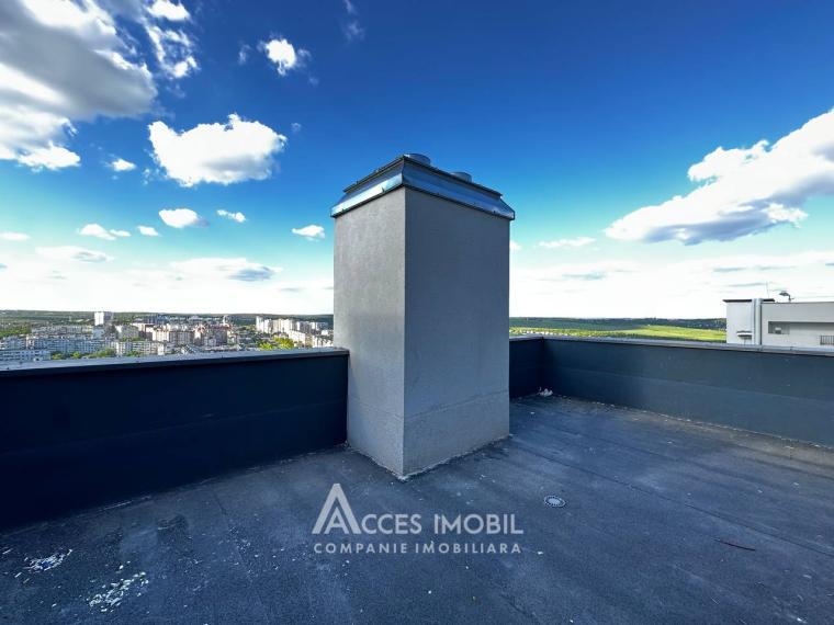 Braus! Пентхаус, бул. Мирча чел Бэтрын, Чеканы, 3 комнаты + гостиная. Eвроремонт! + Tерраса 20м2!: 15