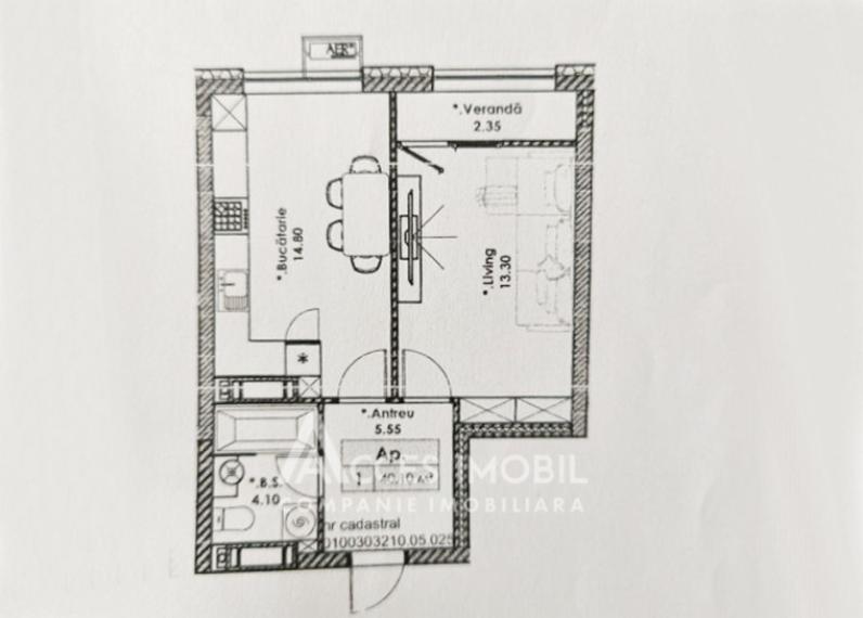 New Block! Ciocana, Vadul lui Voda street, 1 room! White version!: 7