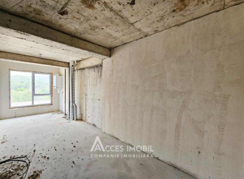 New Block! Riscani, Branistii street, 1 room + living. White version!: 1