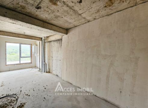 New Block! Riscani, Branistii street, 1 room + living. White version!: 1