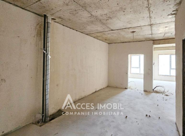 New Block! Riscani, Branistii street, 1 room + living. White version!: 2