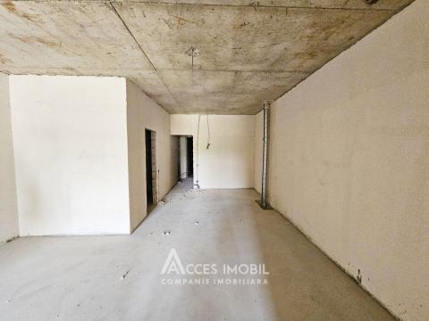 New Block! Riscani, Branistii street, 1 room + living. White version!: 4