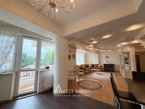 Chirie! Bloc Nou! Centru, str. Sfatul Țării, 2 camere + living! Euroreparație!: 3