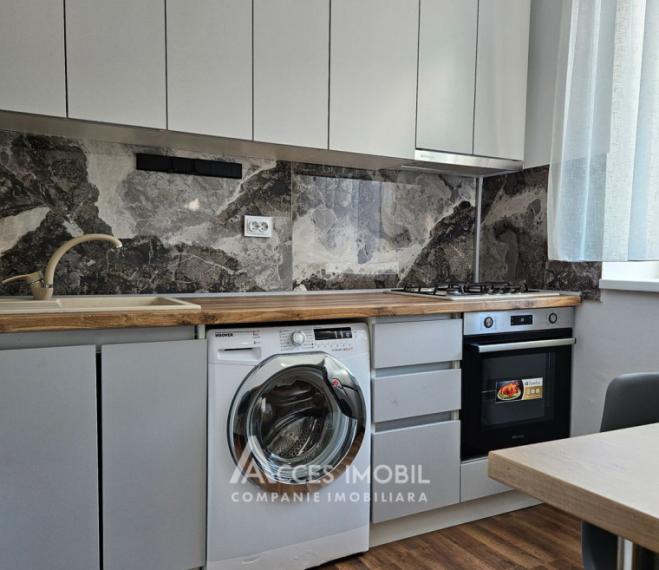 Râșcani, str. Andrei Doga, 2 camere. Euroreparație! De mijloc!: 5