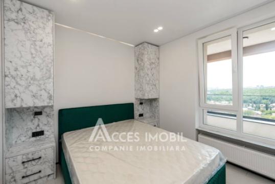 Astercon! Bloc Nou! Dumbrava, str. Durlești, 2 camere + living. Euroreparație!: 3