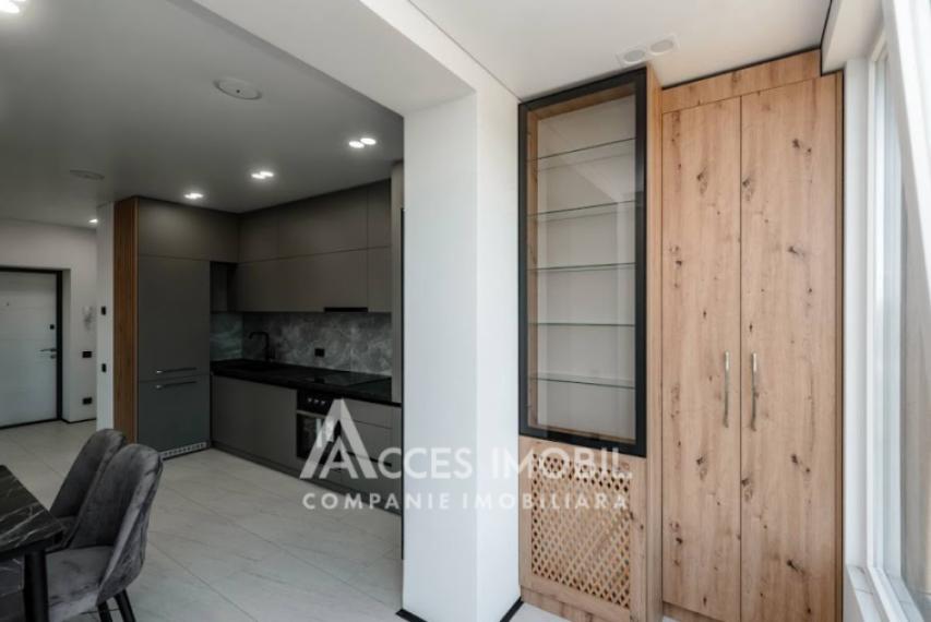 Astercon! Bloc Nou! Dumbrava, str. Durlești, 2 camere + living. Euroreparație!: 8