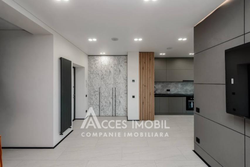 Astercon! Bloc Nou! Dumbrava, str. Durlești, 2 camere + living. Euroreparație!: 9