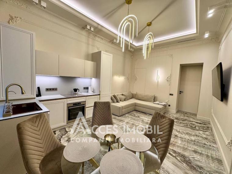 Chirie! Centru, str. 31 August 1989, 1 cameră + living! Reparație Premium!: 0