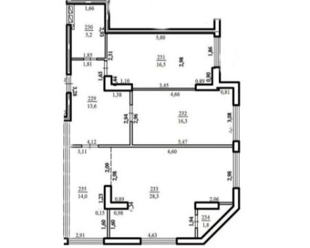 Inamstro! Centru, str. Avram Iancu, 3 camere + living! Variantă albă!: 9