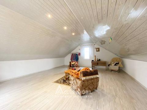 Casă cu 1 nivel! str. Biruința, Stăuceni, 100m2 + 6 ari! Euroreparație! Cu mansardă!: 8