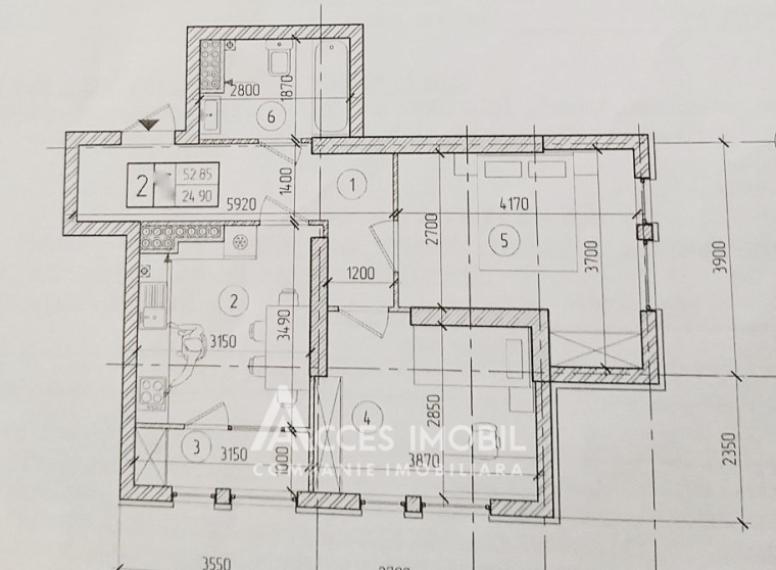 SKyHouse! Ботаника, шос. Мунчешть, 2 комнаты! Белый Вариант!: 2