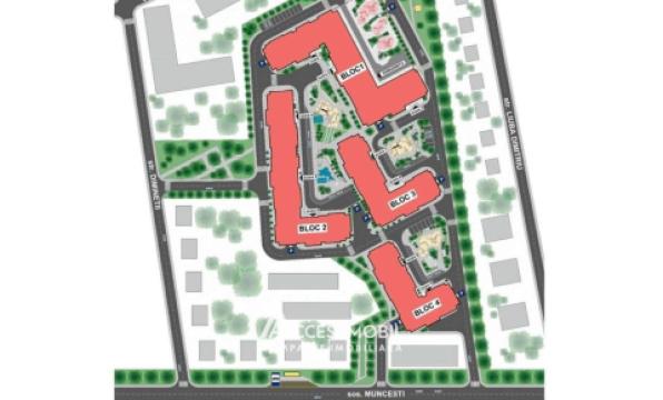 SKyHouse! Ботаника, шос. Мунчешть, 1 комната! Белый Вариант!: 3