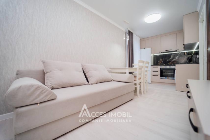 str. Nicolae Dimo, Râșcani, 1 cameră + living. Euroreparație! De mijloc!: 3