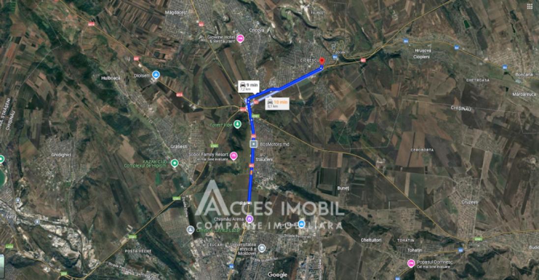 Casă în 2 niveluri! Ciorescu, str. Florilor , 179 + 6 ari! În construcție!: 8