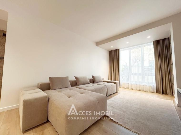 Chirie! Bloc nou! Centru, str. M.Varlaam, 2 camere + living! Euroreparație!: 5