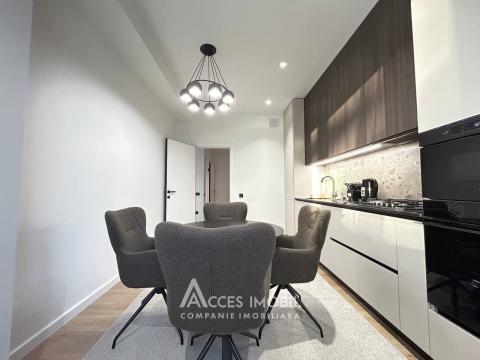 Chirie! Bloc nou! Centru, str. M.Varlaam, 2 camere + living! Euroreparație!: 7