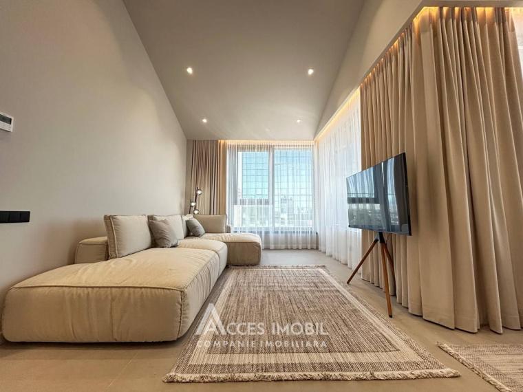 Penthouse! Chirie! Bloc nou! Centru, str. M.Varlaam, 2 camere + living! Euroreparație!: 0