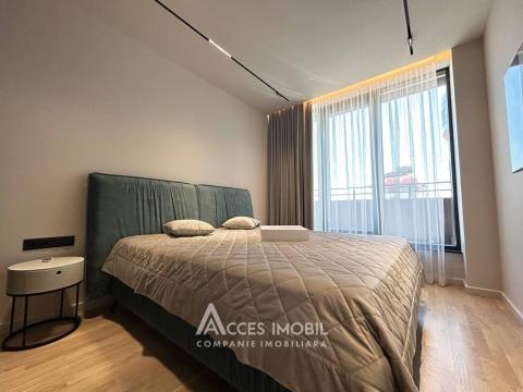 Penthouse! Chirie! Bloc nou! Centru, str. M.Varlaam, 2 camere + living! Euroreparație!: 5