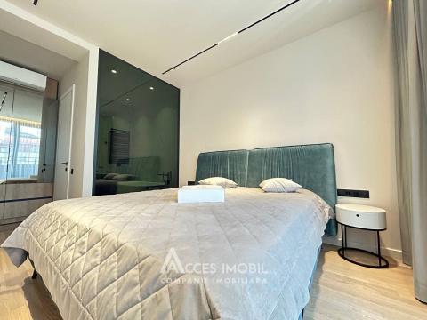 Penthouse! Chirie! Bloc nou! Centru, str. M.Varlaam, 2 camere + living! Euroreparație!: 6