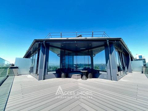 Penthouse! Chirie! Bloc nou! Centru, str. M.Varlaam, 2 camere + living! Euroreparație!: 17