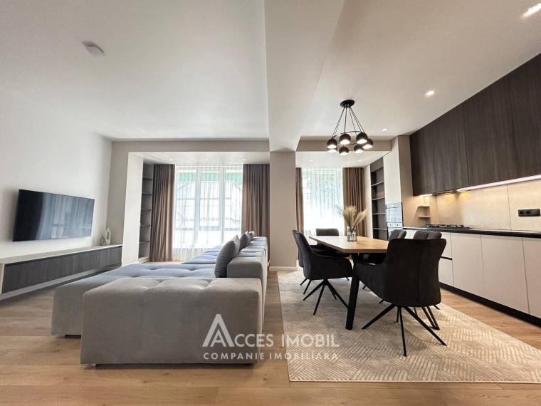 Chirie! Bloc nou! Centru, str. M.Varlaam, 2 camere + living! Euroreparație!: 2