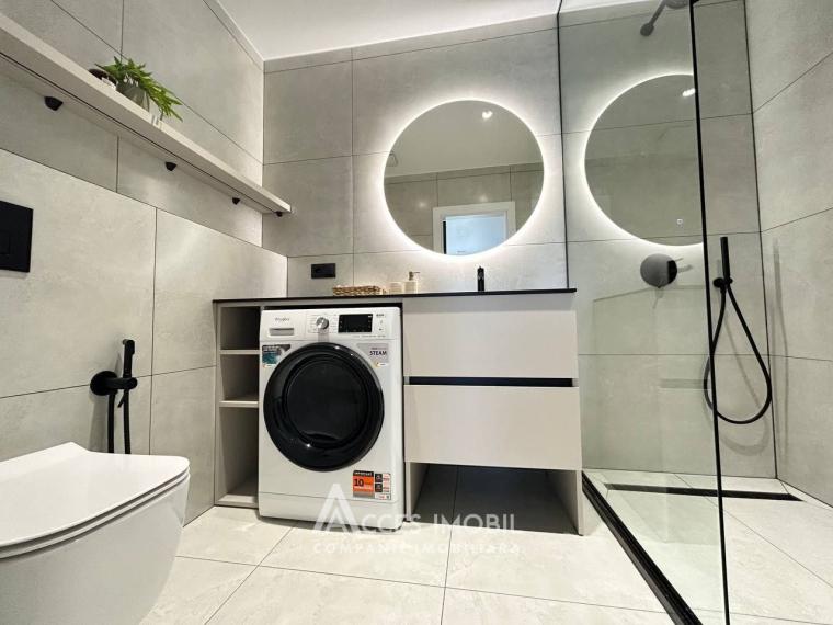 Chirie! Bloc nou! Centru, str. M.Varlaam, 2 camere + living! Euroreparație!: 13