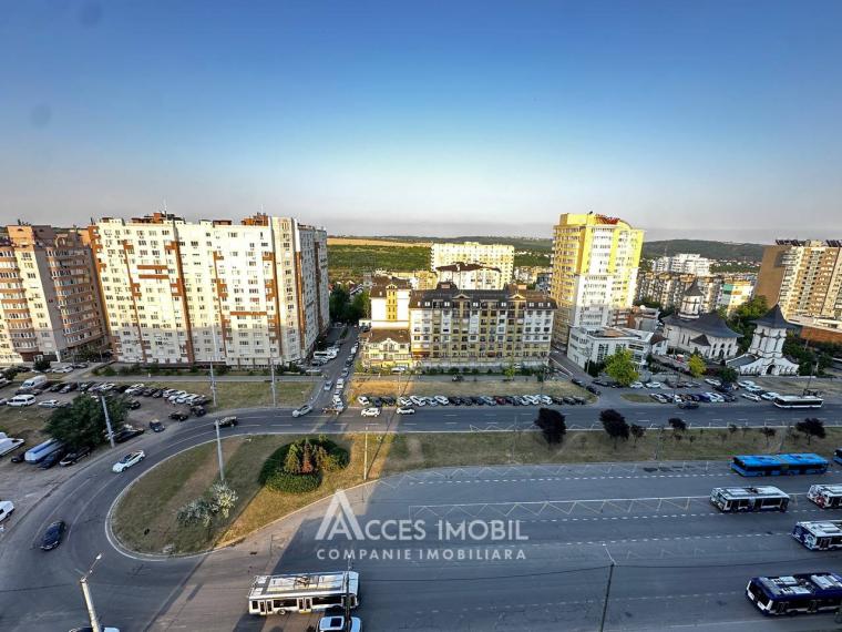 ExFactor! Ciocana, bd. Mircea cel Bătrân, 2 camere + living. Euroreparație! Cu priveliște la bulevard!: 12