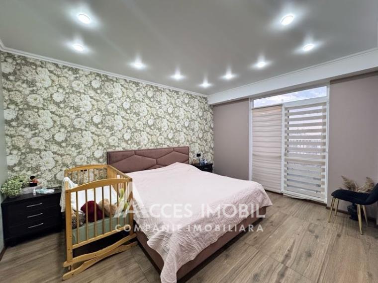 Penthouse! Bloc Nou! Durlești, str. Cartușa, 3 camere + living. Euroreparație!: 3