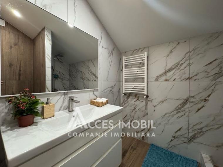 Penthouse! Bloc Nou! Durlești, str. Cartușa, 3 camere + living. Euroreparație!: 7