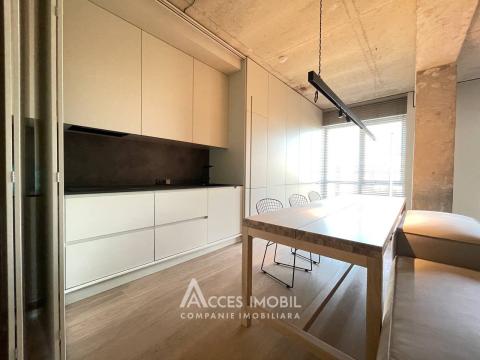 Chirie! Centru, str. Tricolorului, 1 cameră + living. Euroreparație!: 6