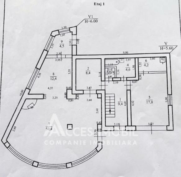 Casă în 2 nivele! Buiucani, str. V. Belinski, 215m2 + 4 ari!: 18
