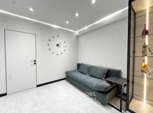 BRAUS! Чеканы, бул. Мирча чел Бэтрын, 1 комната + гостиная. Евроремонт!: 1