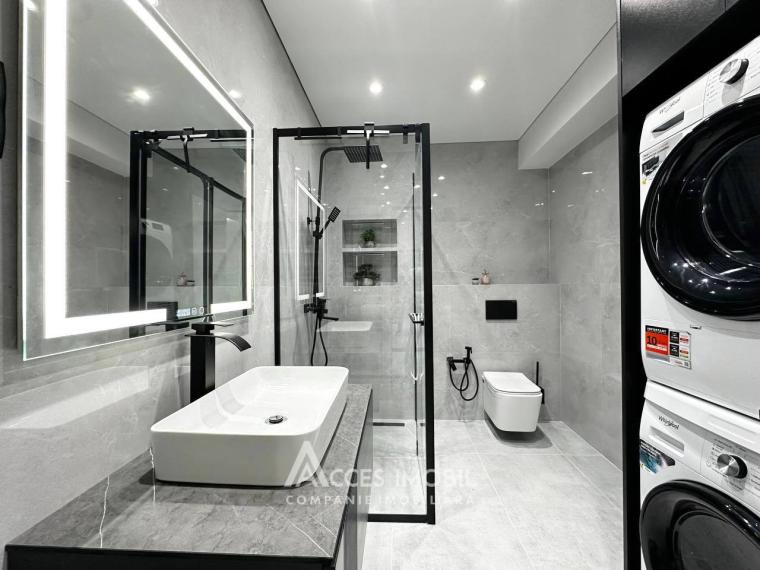 BRAUS! Чеканы, бул. Мирча чел Бэтрын, 1 комната + гостиная. Евроремонт!: 3