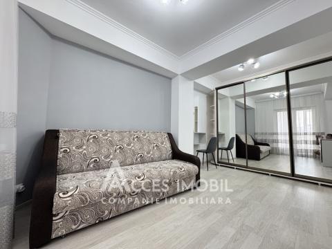 Bloc nou! Centru, str. Grigore Ureche, 1 cameră + living. Euroreparație!: 2