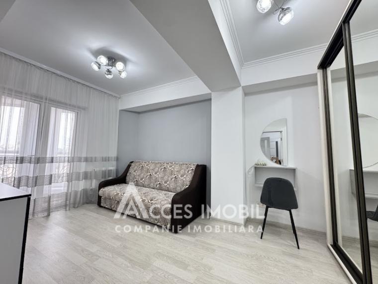 Bloc nou! Centru, str. Grigore Ureche, 1 cameră + living. Euroreparație!: 4