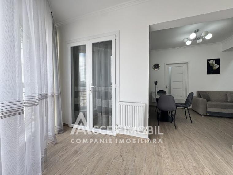 Bloc nou! Centru, str. Grigore Ureche, 1 cameră + living. Euroreparație!: 6