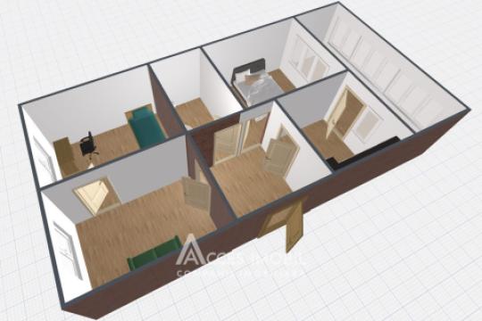 Botanica, str. Teilor, 3 camere! De mijloc!: 12