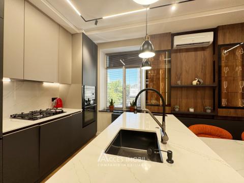 Centru, bd. Ștefan cel Mare, 2 camere + living. Euroreparație!: 7