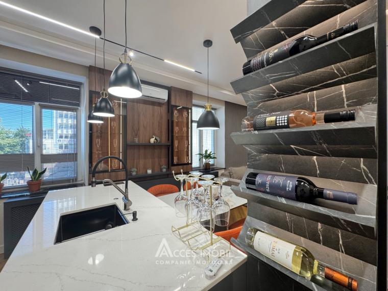 Centru, bd. Ștefan cel Mare, 2 camere + living. Euroreparație!: 8