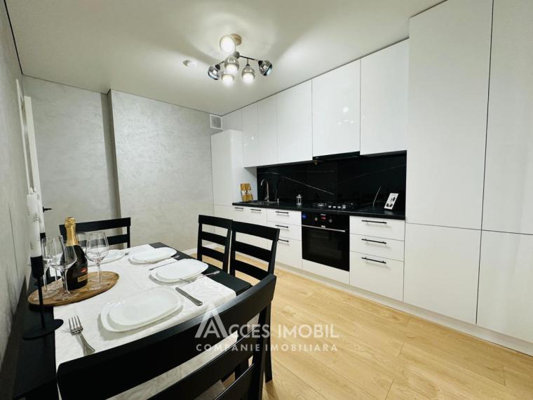 Braus! бул. Мирча чел Бэтрын, Чеканы, 2 комнаты + гостиная. Евроремонт!: 2