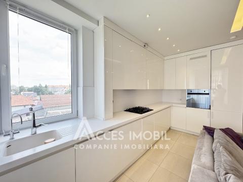 Buiucani, D. I. Teodorovici street, 2 rooms + living. Euro repair!: 2