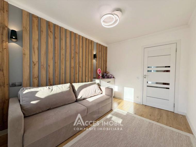 Râșcani, str. Florilor, 2 camere. Euroreparație! De mijloc!: 4