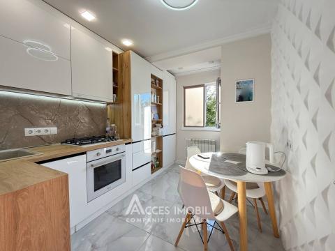 Râșcani, str. Florilor, 2 camere. Euroreparație! De mijloc!: 5