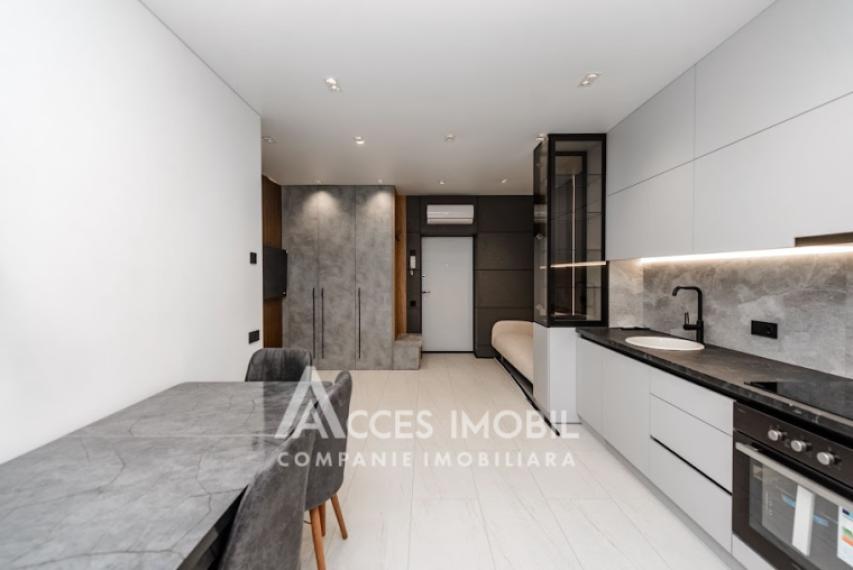 Astercon! New Block! Dumbrava, Durlești street, 1 room + living. Euro repair!: 3