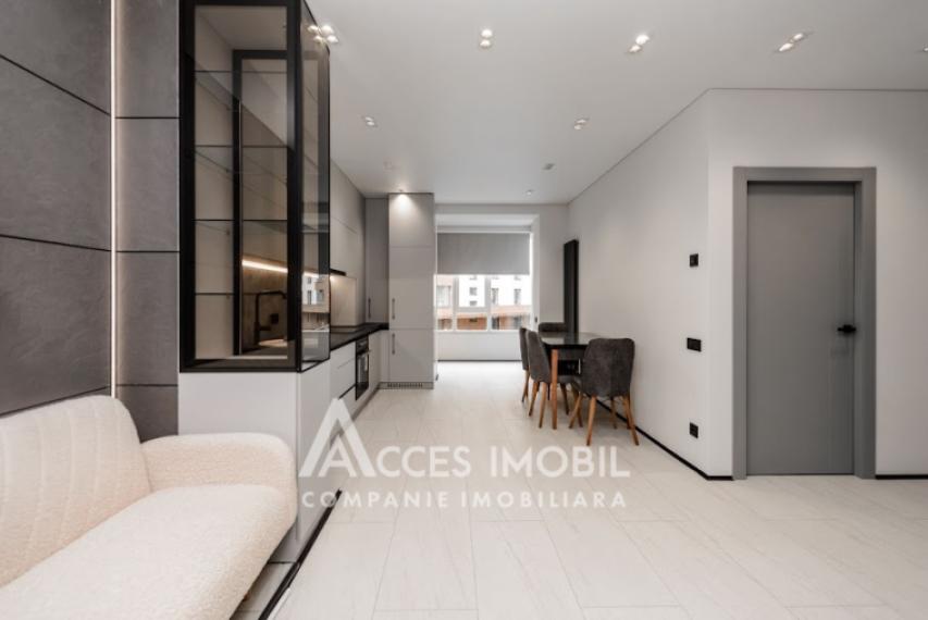 Astercon! New Block! Dumbrava, Durlești street, 1 room + living. Euro repair!: 4